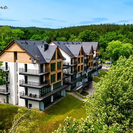Biala Magnolia - Z Balkonem, W Centrum, Z Widokiem Na Gory Daire Świeradów-Zdrój